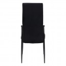 Стул DENVER, черный велюр HLR-66/черный